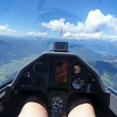 Flugwegposition um 10:52:40: Aufgenommen in der Nähe von Gaishorn am See, Österreich in 2526 Meter